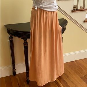Zara Basic maxi skirt